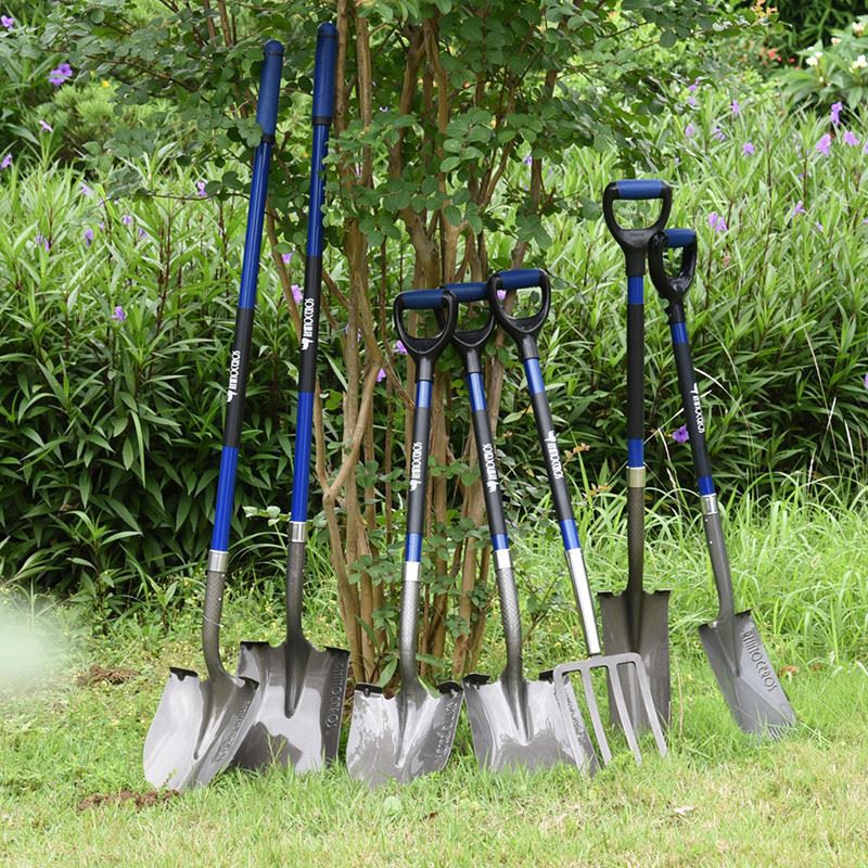 Premium garden shovel family
