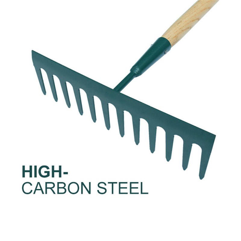 wooden garden rake 12 teeth head wooden garden rake 12 teeth head