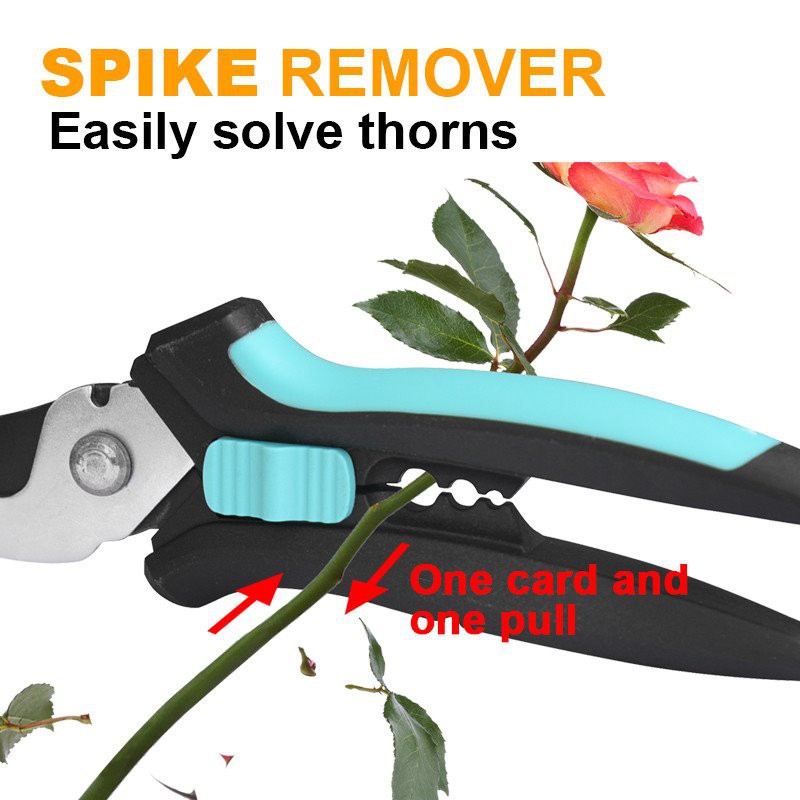 product-800-800 hand bypass pruners remove spike function