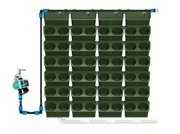 Pot de fleurs absorbant l'eau