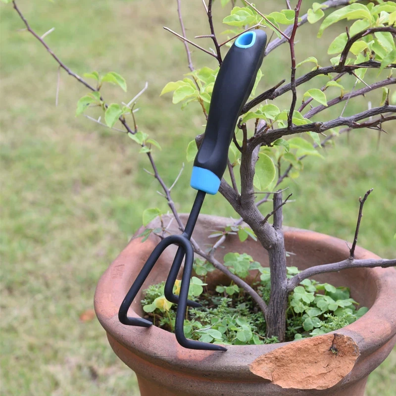 Cultivateur à main en acier au carbone