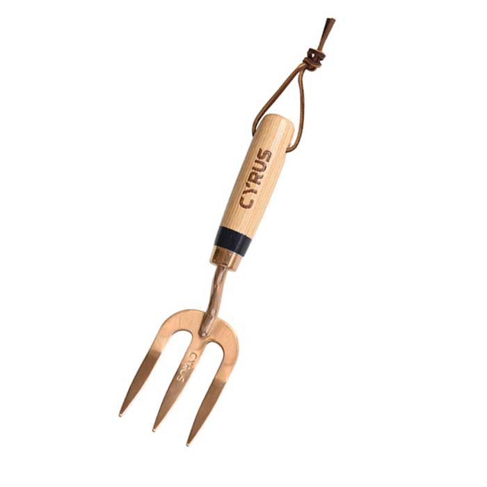 Fourchette à main de jardin en acier inoxydable